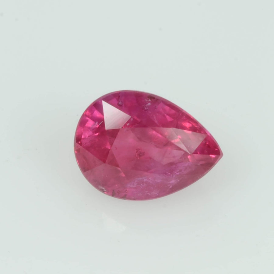 0.84 cts Natural Vietnam Ruby Loose Gemstone Pear Cut