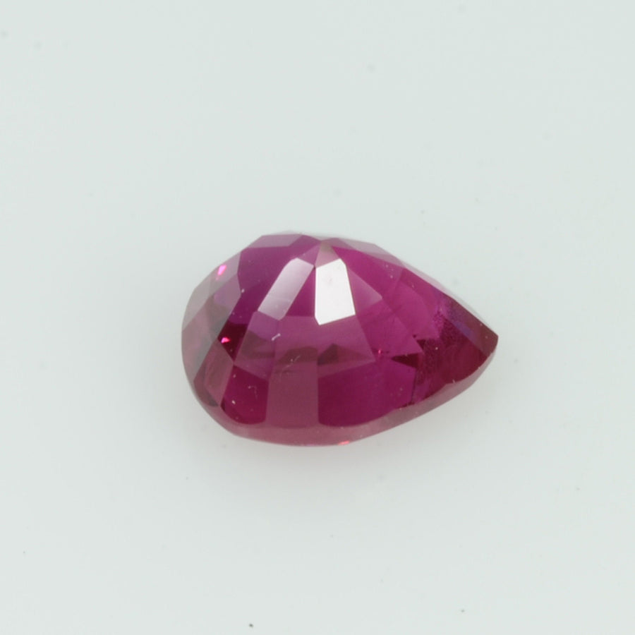0.86 cts Natural Vietnam Ruby Loose Gemstone Pear Cut