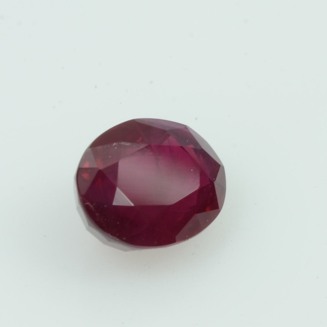 1.10 Cts Natural Burma Ruby Loose Gemstone Oval Cut