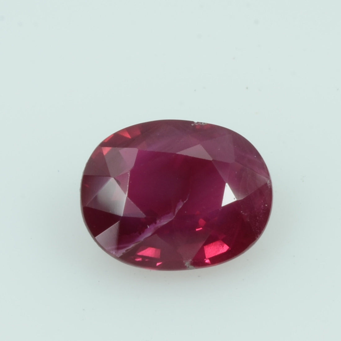 1.05 Cts Natural Burma Ruby Loose Gemstone Oval Cut