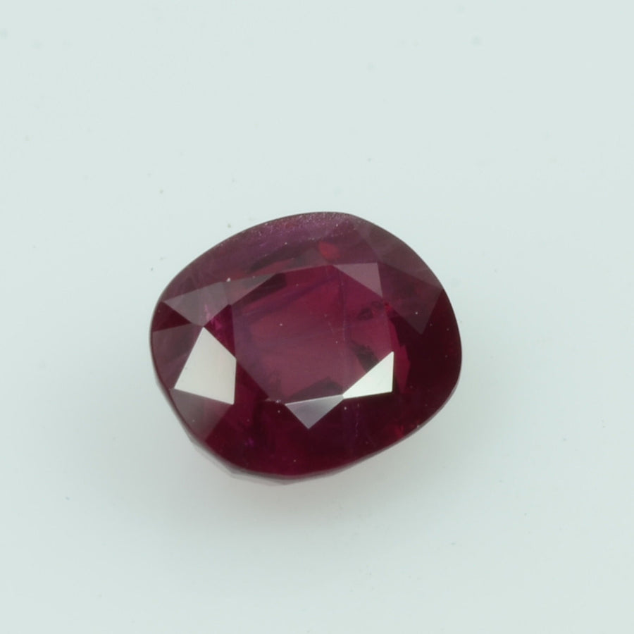 1.07 Cts Natural Burma Ruby Loose Gemstone Oval Cut