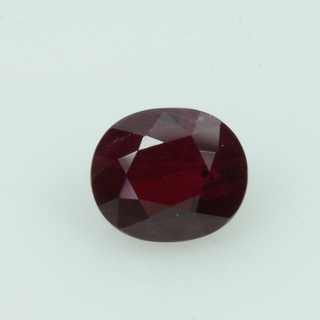 1.03 Cts Natural Burma Ruby Loose Gemstone Oval Cut