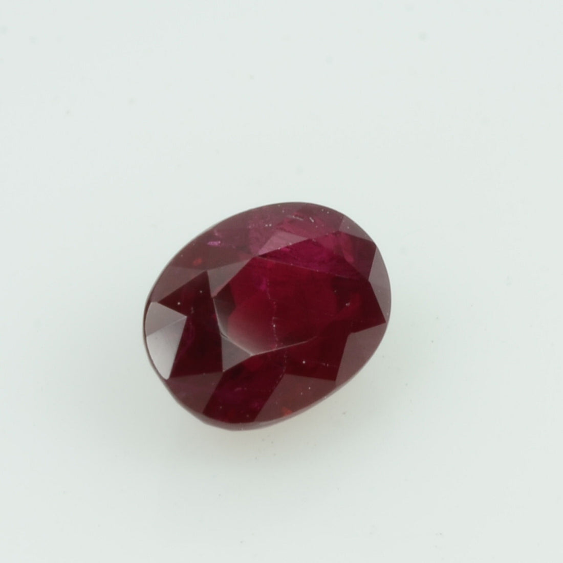 0.97 Cts Natural Burma Ruby Loose Gemstone Oval Cut