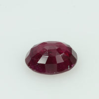0.96 Cts Natural Burma Ruby Loose Gemstone Oval Cut