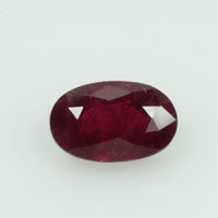 0.98 Cts Natural Burma Ruby Loose Gemstone Oval Cut