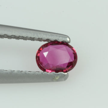 0.22 Cts Natural Burma Ruby Loose Gemstone Oval Cut