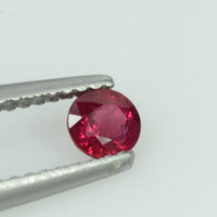 0.36 Cts Natural Burma Ruby Loose Gemstone Oval Cut