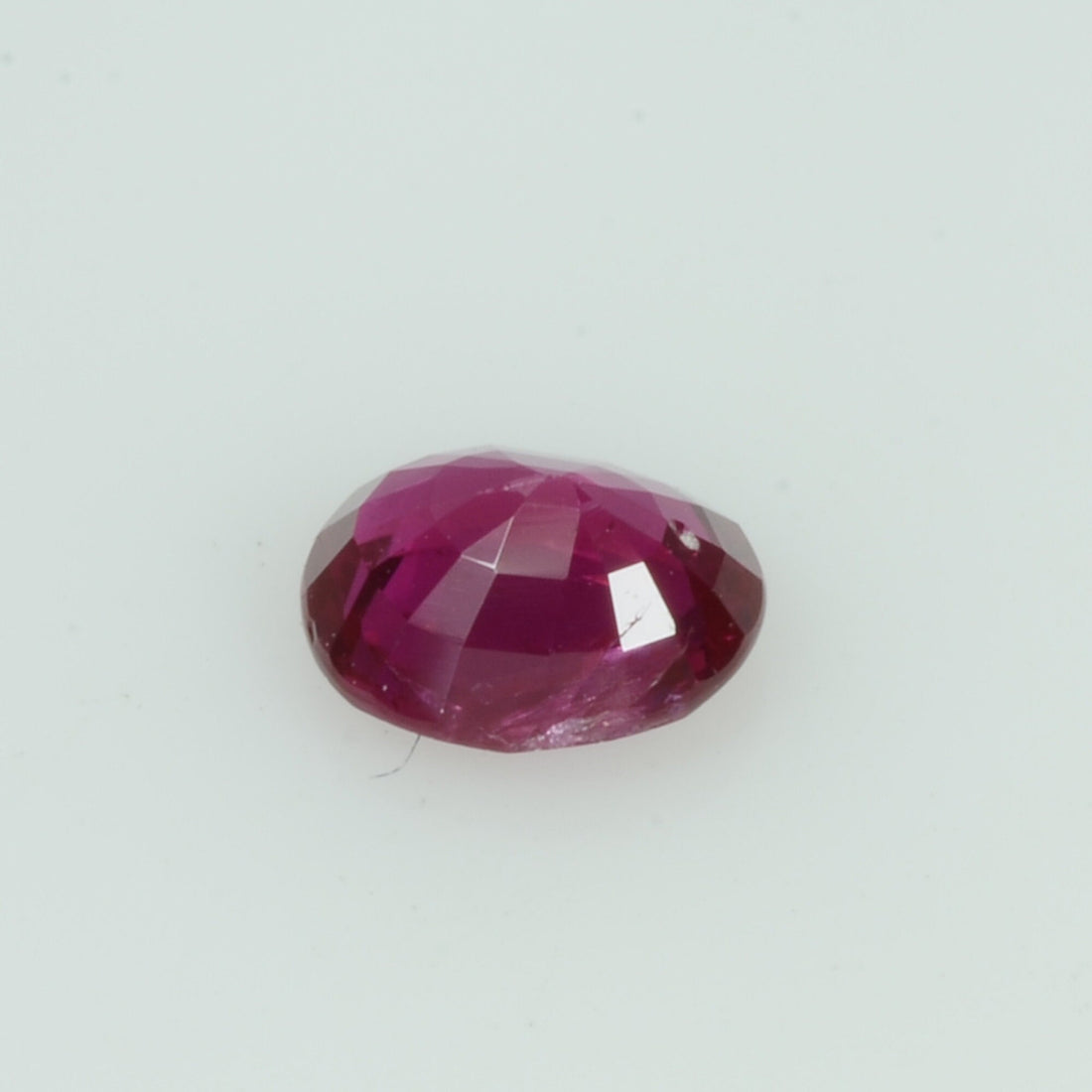 0.50 Cts Unheated Natural Burma Ruby Loose Gemstone Oval Cut