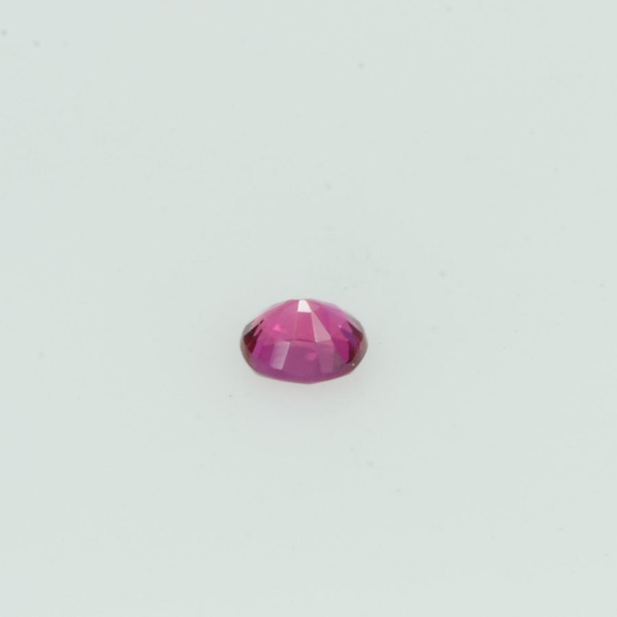 0.09 Cts 2 pcs Natural Burma Ruby Loose Gemstone Oval Cut