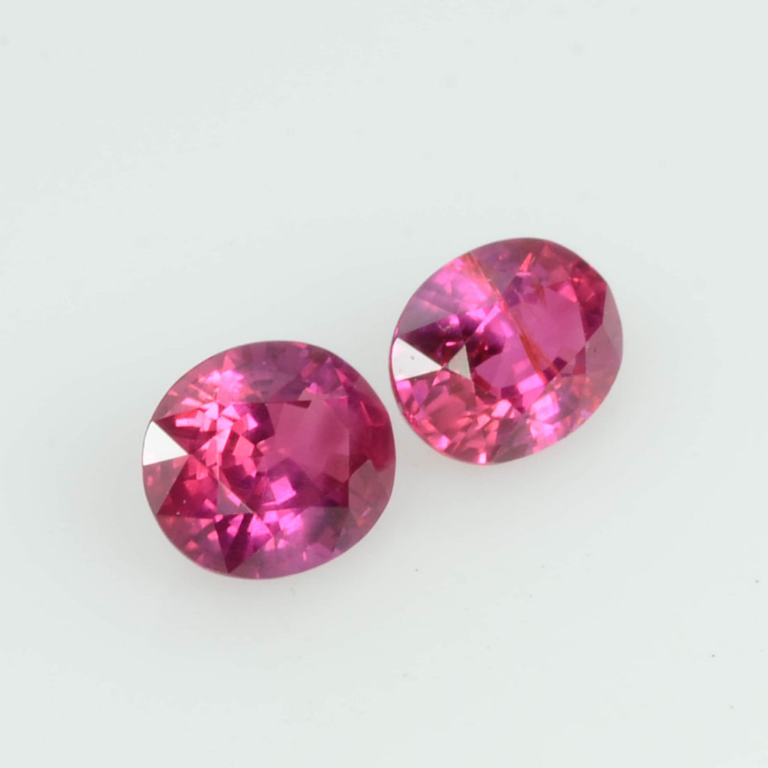 5x4 mm Natural Burma Ruby Loose Gemstone Oval Cut