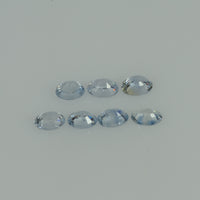 Natural white Sapphire Loose Gemstone Oval Cut