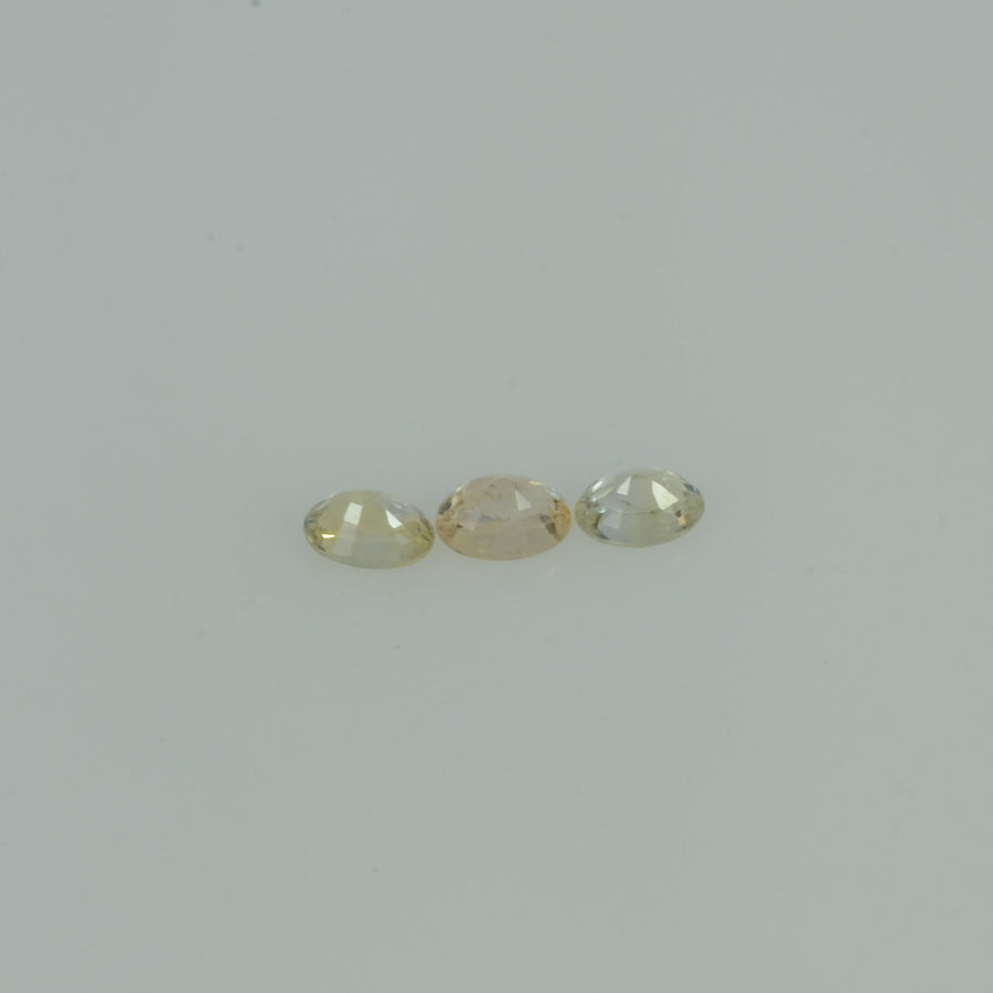 Natural Yellow Sapphire Loose Gemstone Oval Cut