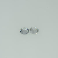 3.5-4.5 mm Natural Whitish Yellow Sapphire Loose Vs Quality Gemstone Round Diamond Cut