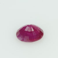 0.70 Cts Natural Burma Ruby Loose Gemstone Oval Cut