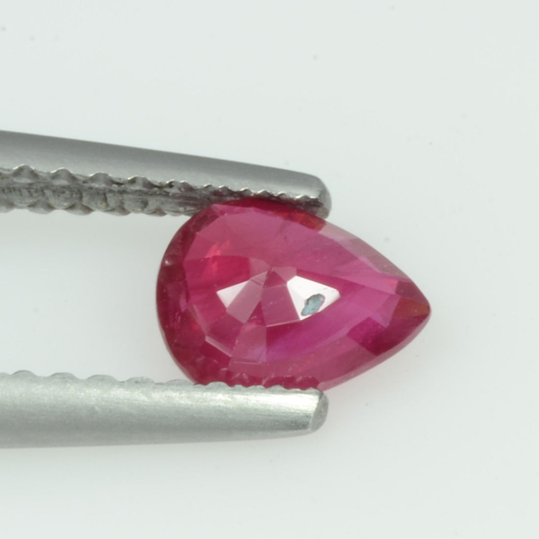 0.59 Cts Natural Burma Ruby Loose Gemstone Pear Cut