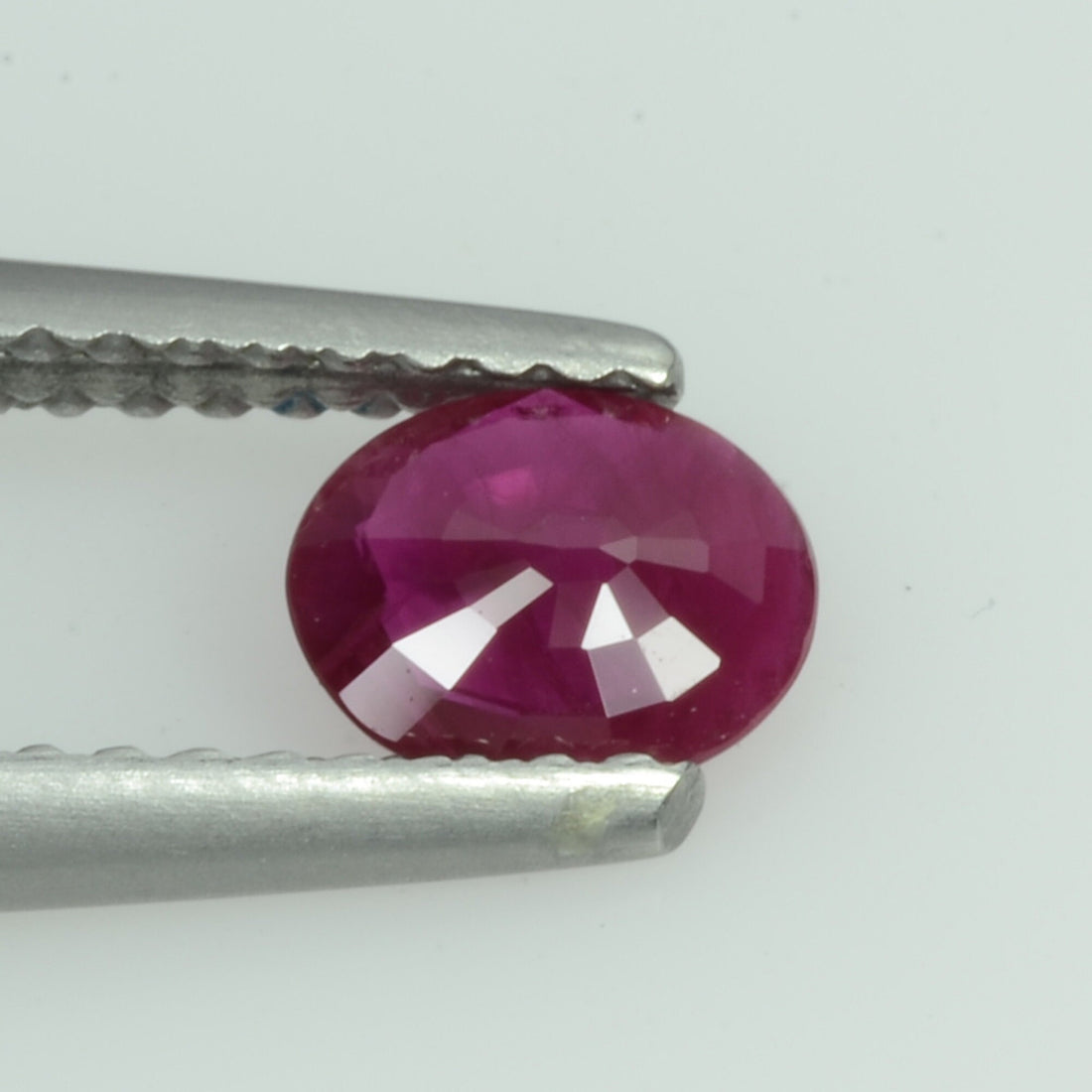 0.43 Cts Natural Burma Ruby Loose Gemstone Oval Cut