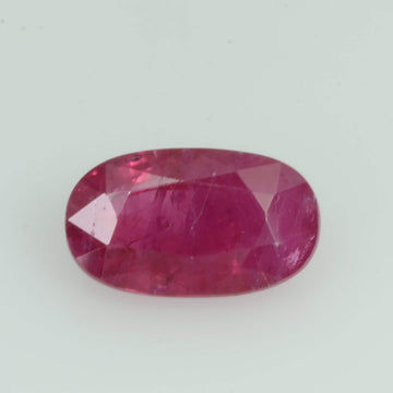 1.09 Cts Natural Burma Ruby Loose Gemstone Oval Cut