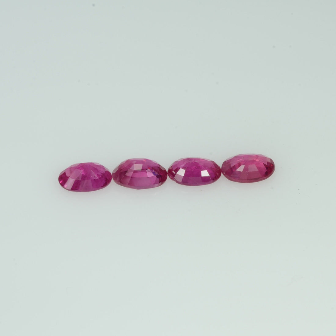 5x3 mm Natural Burma Ruby Loose Gemstone Oval Cut