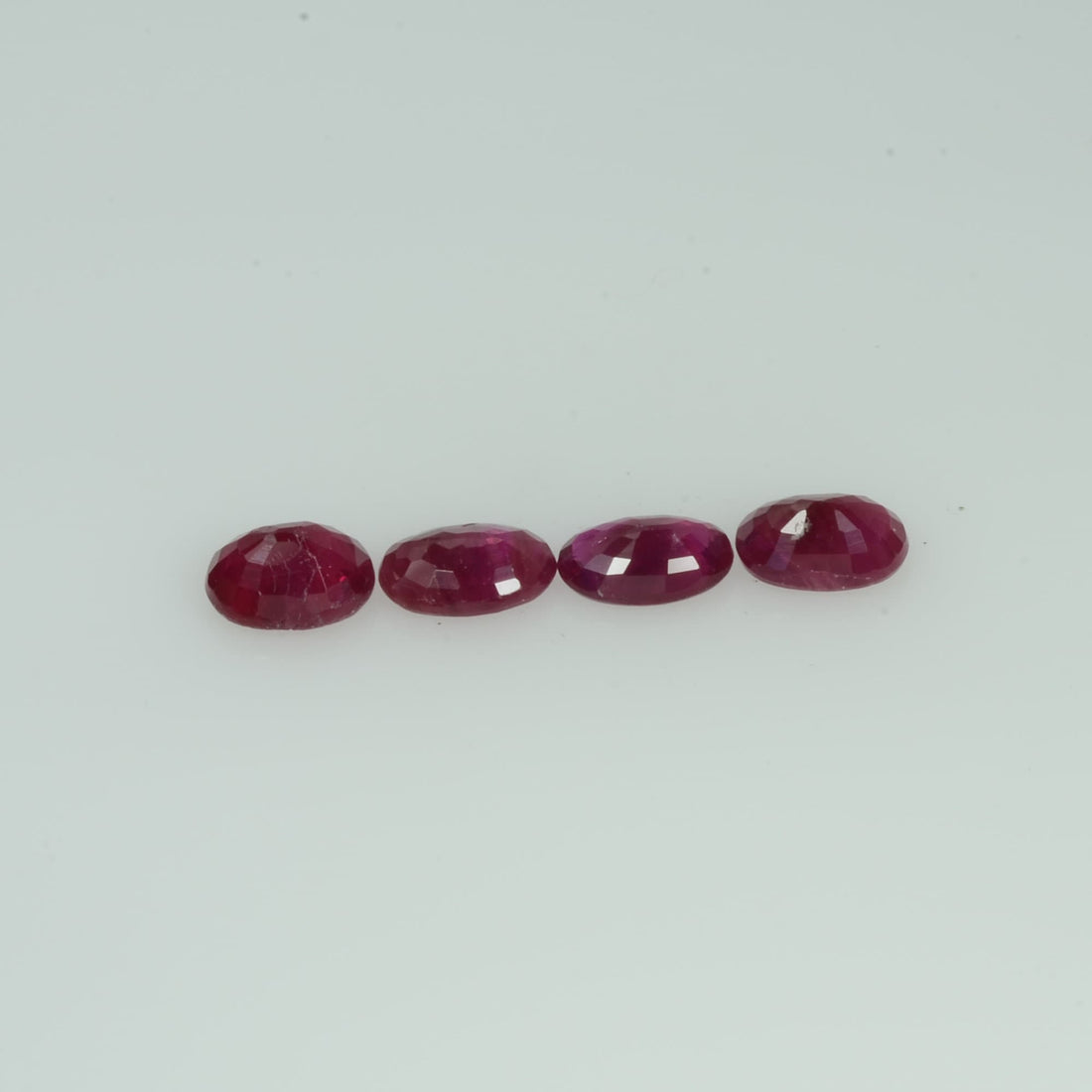 5x3 mm Natural Burma Ruby Loose Gemstone Oval Cut