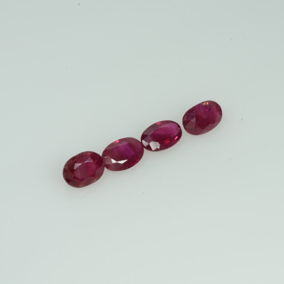 5x3 mm Natural Burma Ruby Loose Gemstone Oval Cut