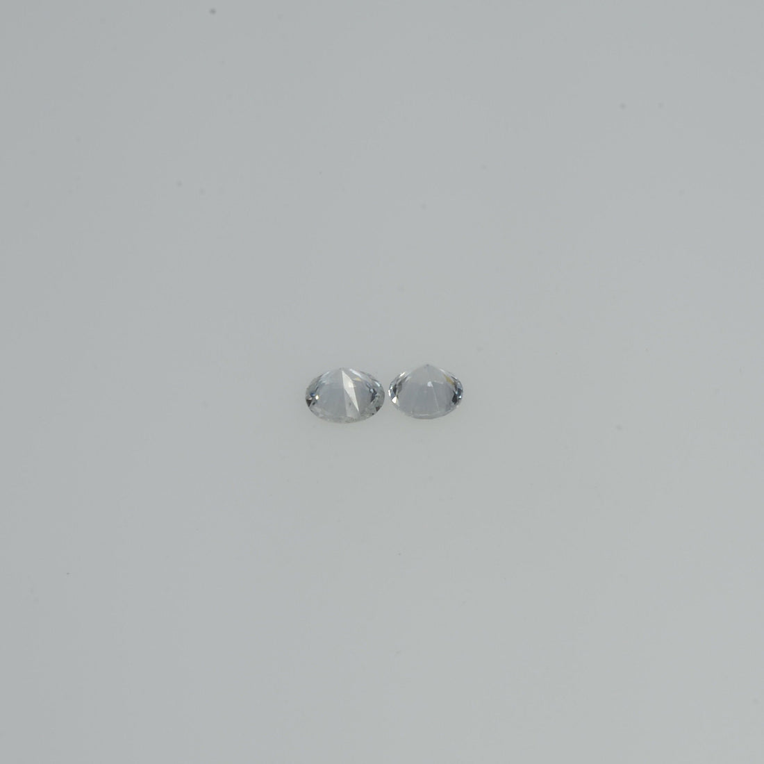 2.0-3.0 mm Natural Yellowish white Sapphire Loose Vs Quality Gemstone Round Diamond Cut