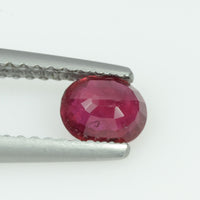 0.84 cts Natural Ruby Loose Gemstone Oval Cut