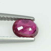0.85 cts Natural Ruby Loose Gemstone Oval Cut