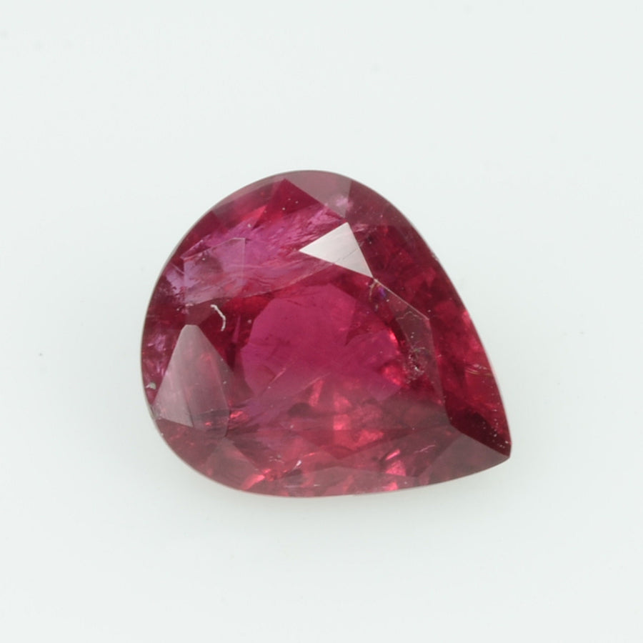 1.32 cts Natural Ruby Loose Gemstone Pear Cut
