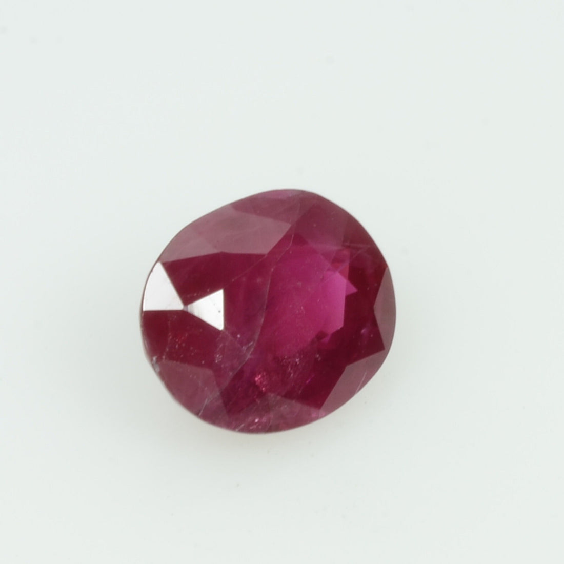 0.80 cts Natural Burma Ruby Loose Gemstone Oval Cut