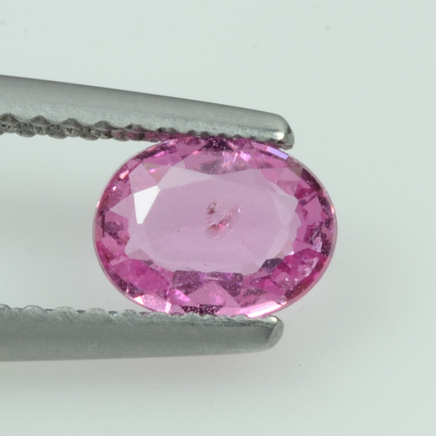 0.73 cts Natural Pink Sapphire Loose Gemstone Oval Cut