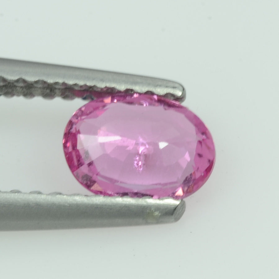 0.73 cts Natural Pink Sapphire Loose Gemstone Oval Cut