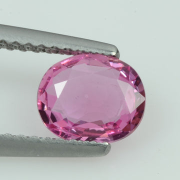 1.04 cts Natural Pink Sapphire Loose Gemstone Oval Cut