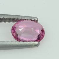 0.90 cts Natural Pink Sapphire Loose Gemstone Oval Cut