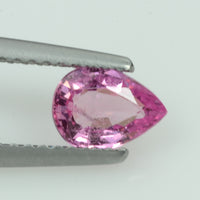0.73 cts Natural Pink Sapphire Loose Gemstone Pear Cut