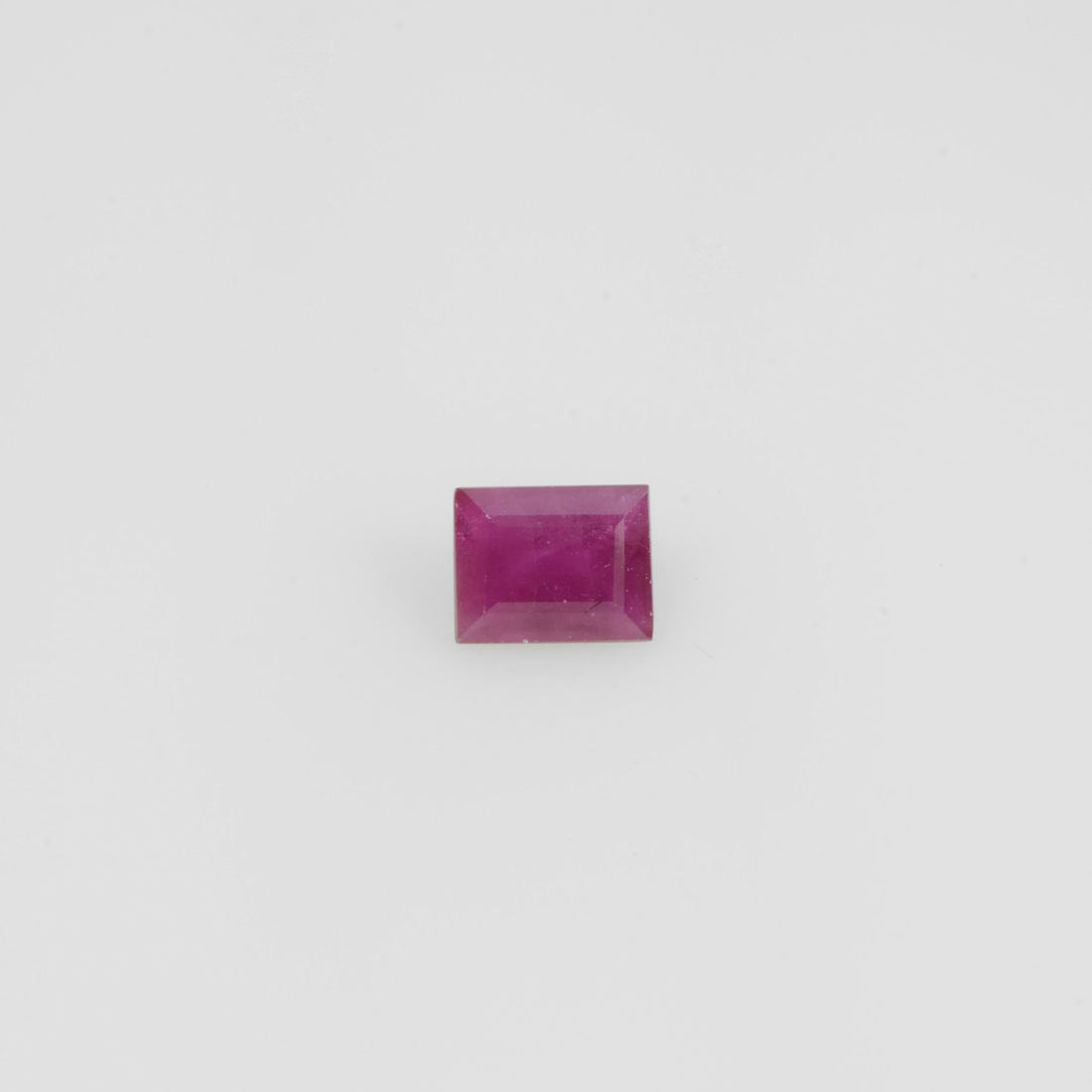 4.5x3.5 mm Natural Burma Ruby Loose Gemstone Long Square Cut