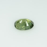 2.19 Cts Natural Green Sapphire Loose Gemstone Oval Cut