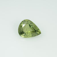 1.77 Cts Natural Green Sapphire Loose Gemstone Oval Cut