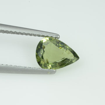 1.40 Cts Natural Green Sapphire Loose Gemstone Oval Cut