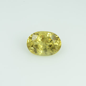 1.81 Cts Natural Yellow Sapphire Loose Gemstone Oval Cut