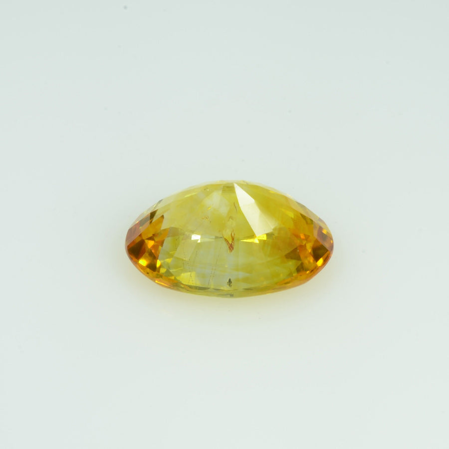 2.60 Cts Natural Yellow Sapphire Loose Gemstone Oval Cut