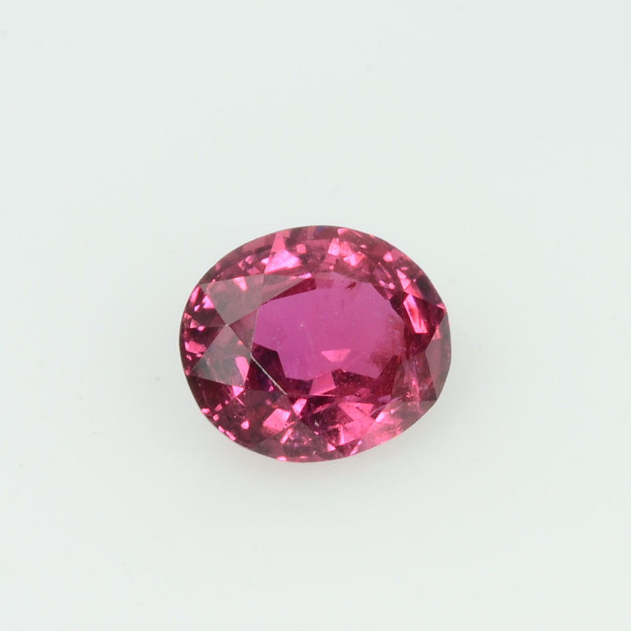 0.60 cts Natural Burma Ruby Loose Gemstone Oval Cut - Thai Gems Export Ltd.