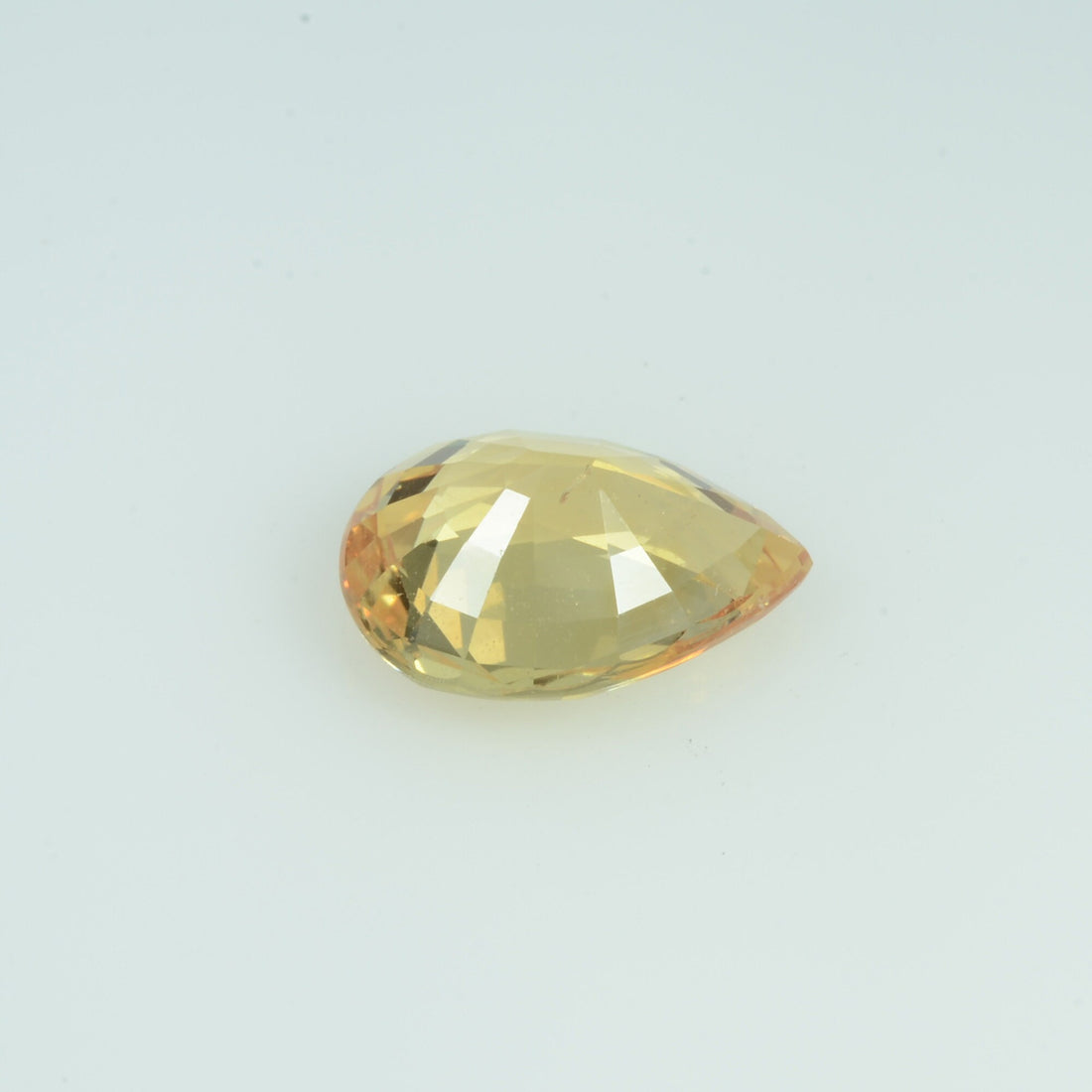 1.96 Cts Natural Golden Yellow Sapphire Loose Gemstone Pear Cut