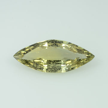 2.86 Cts Natural Yellow Sapphire Loose Gemstone Marquise Cut