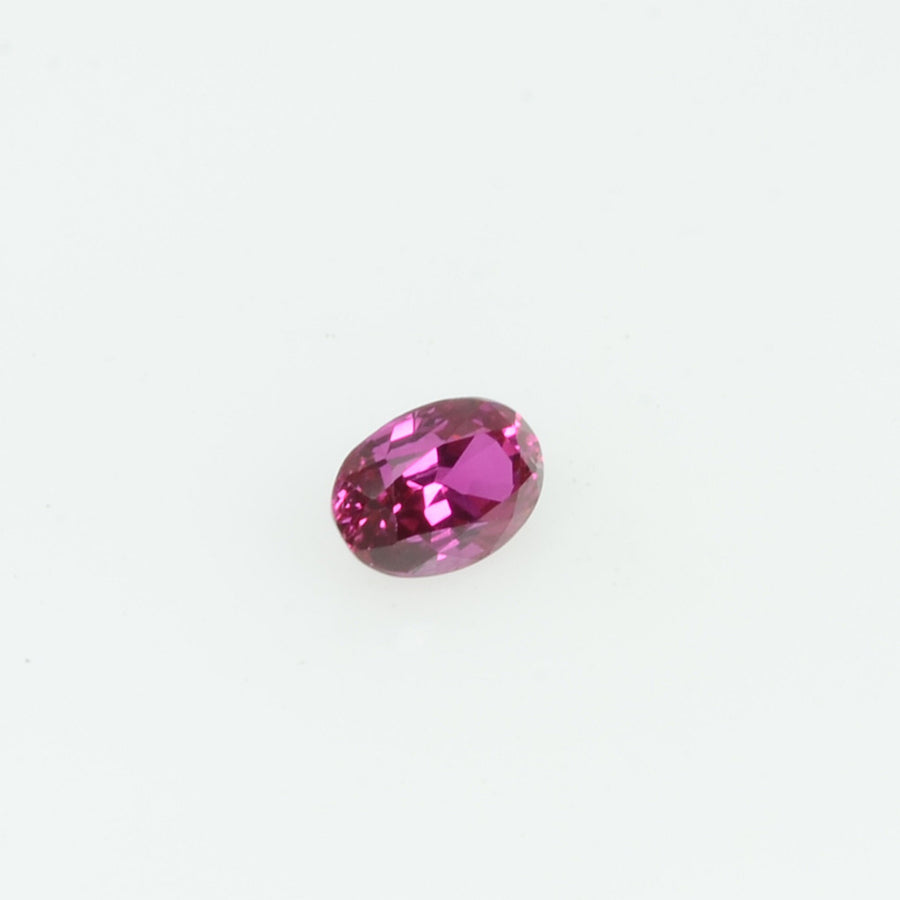 0.12 cts Natural Burma Ruby Loose Gemstone Oval Cut