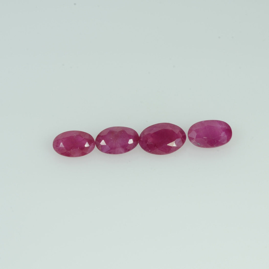 5x3 MM Natural Ruby Loose Gemstone Oval Cut