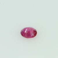 0.18 Cts Natural Burma Ruby Loose Gemstone Oval Cut