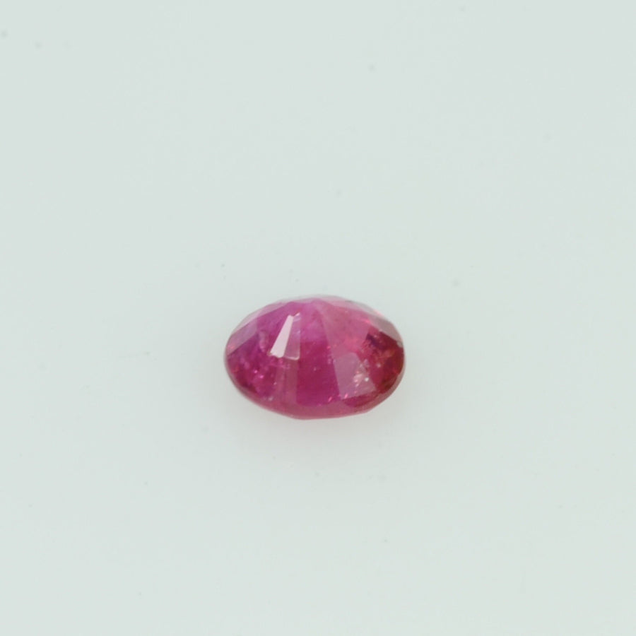 0.18 Cts Natural Burma Ruby Loose Gemstone Oval Cut