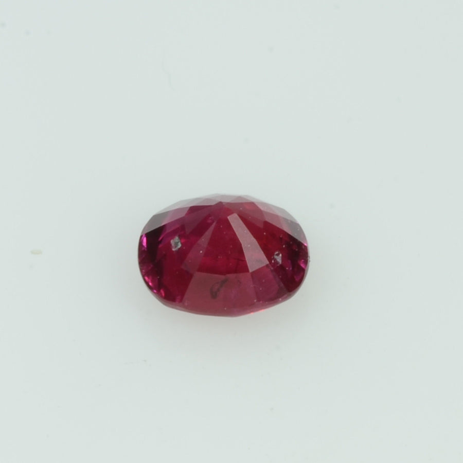 0.43 Cts Natural Vietnam Ruby Loose Gemstone Oval Cut