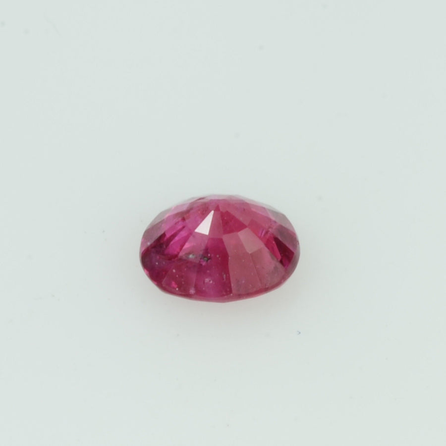 0.33 Cts Natural Vietnam Ruby Loose Gemstone Oval Cut