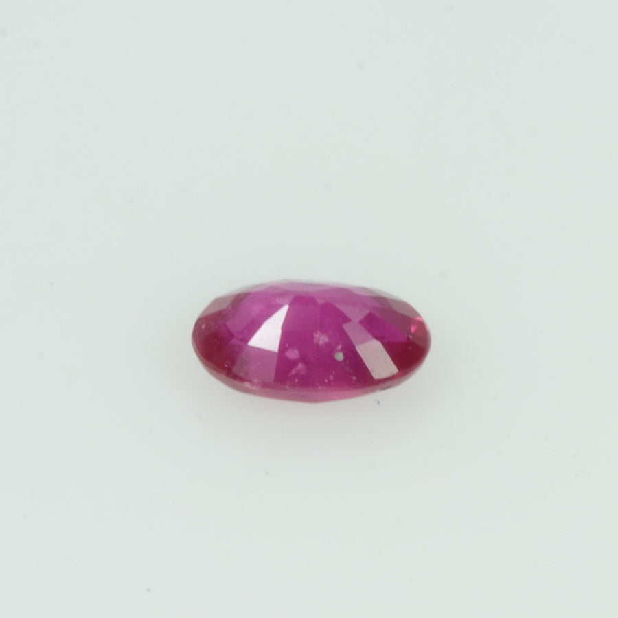 0.25 Cts Natural Vietnam Ruby Loose Gemstone Oval Cut - Thai Gems Export Ltd.